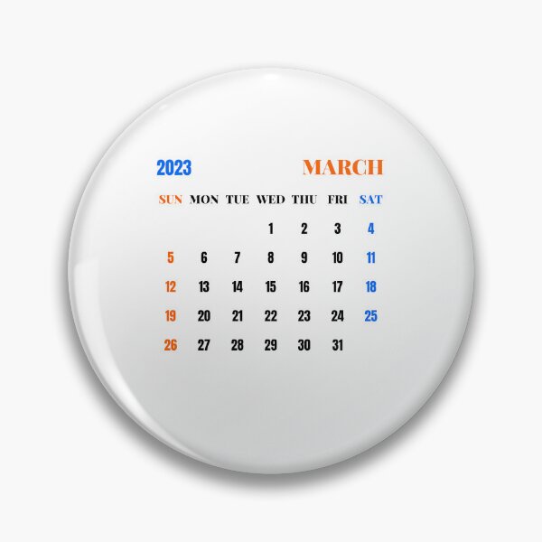 Item preview, March 2023 Calendar designed and sold by Binsagar.