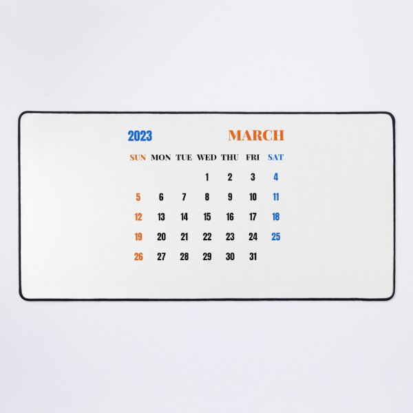 Item preview, March 2023 Calendar designed and sold by Binsagar.