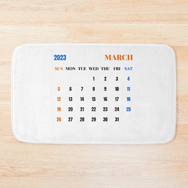 Item preview, March 2023 Calendar designed and sold by Binsagar.