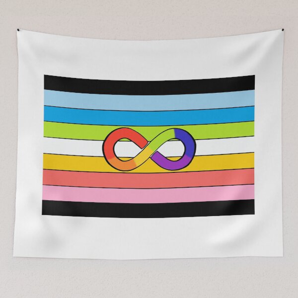 Item preview, Queer Neurodivergent pride flag  designed and sold by faolansforge.