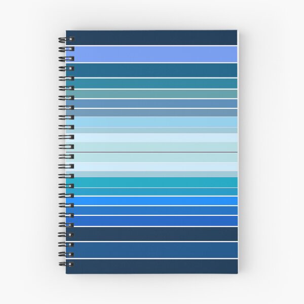 Item preview, Stripes blue palette  designed and sold by DreamKaracters.