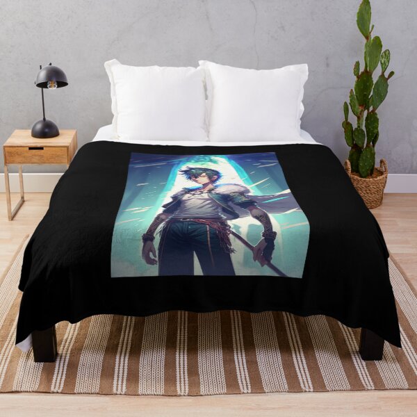 Item preview, Genshin Impact Venti Fan Art designed and sold by stickertopic.