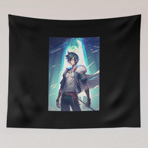 Item preview, Genshin Impact Venti Fan Art designed and sold by stickertopic.
