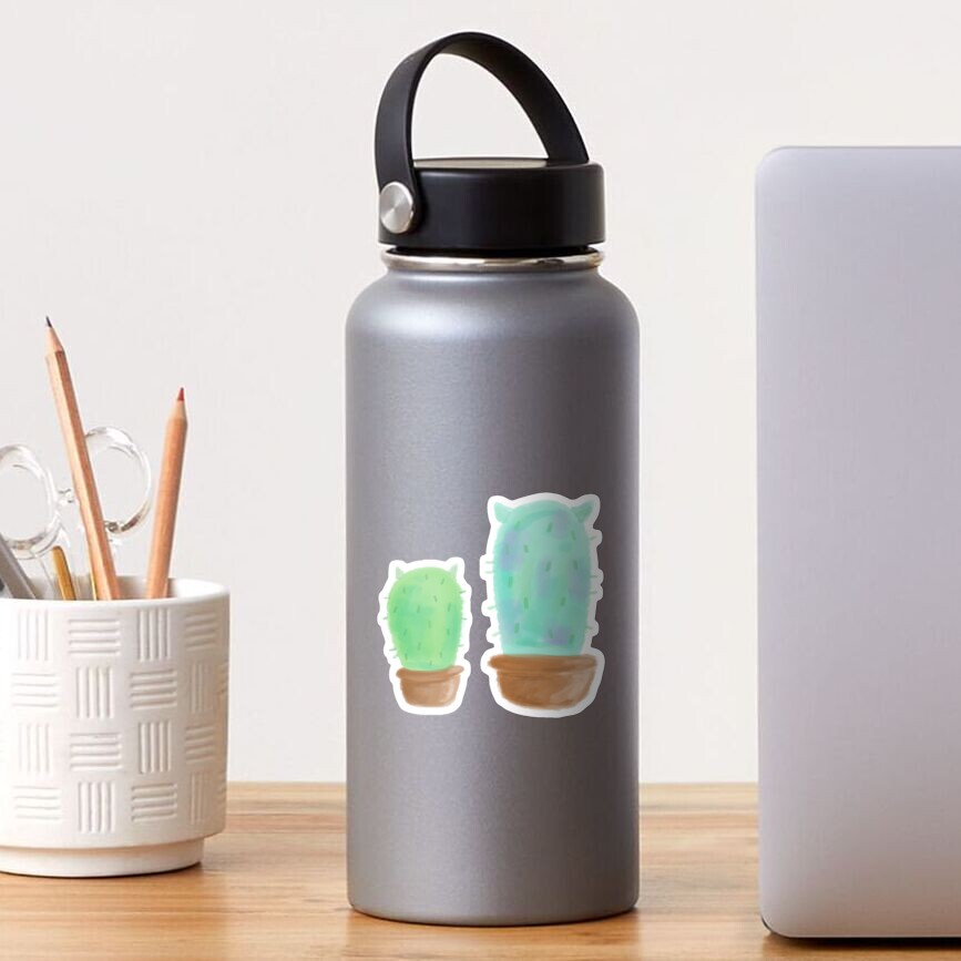 Mike and Sully, Cactus, Monsters, Inc Sticker