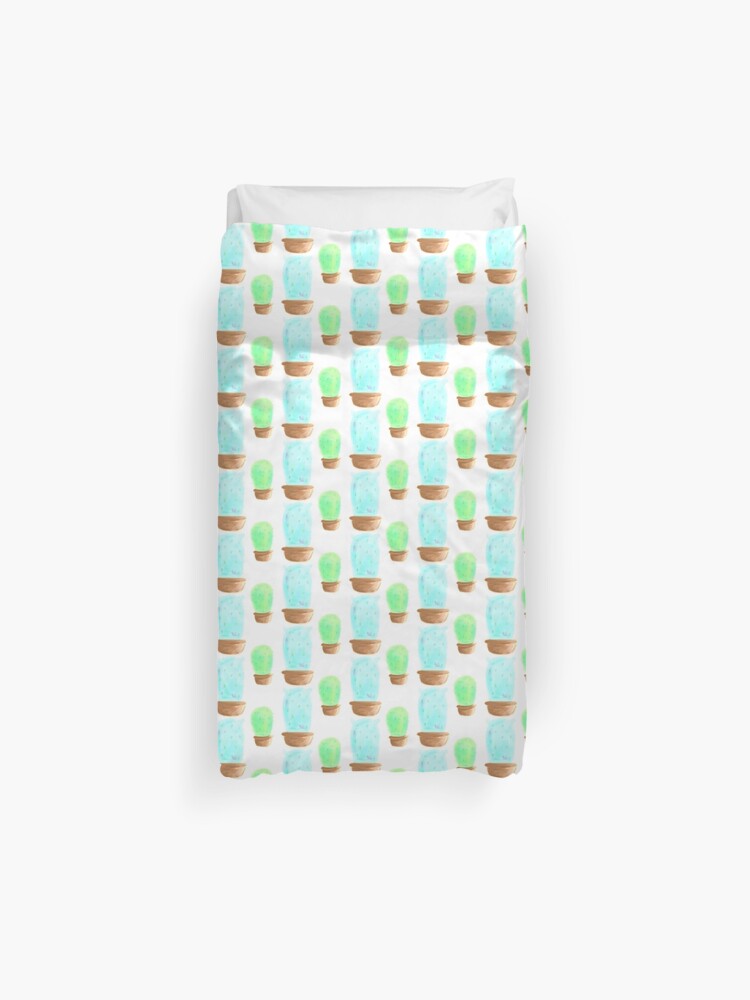 Mike And Sully Cactus Monsters Inc Duvet Cover By
