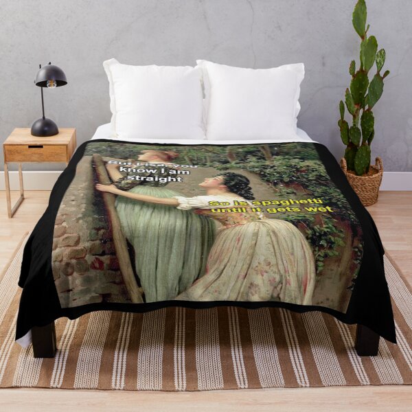 Item preview, So is spaghetti until it gets wet - Thanksgiving, Christmas And Birthday Party Gift Ideas for Classic Memes Lovers and Fans designed and sold by Memeing Everything.