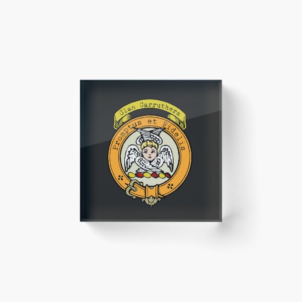 Item preview, Carruthers Clan Surname crest designed and sold by BagTown Clans.