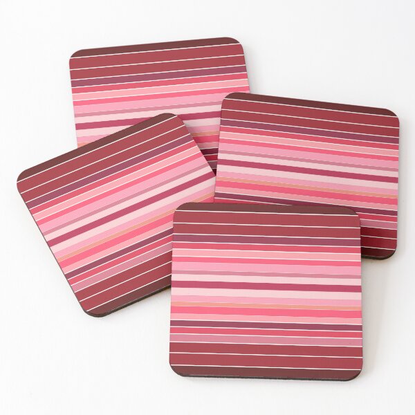 Item preview, Stripes red palette Christmas special  designed and sold by DreamKaracters.