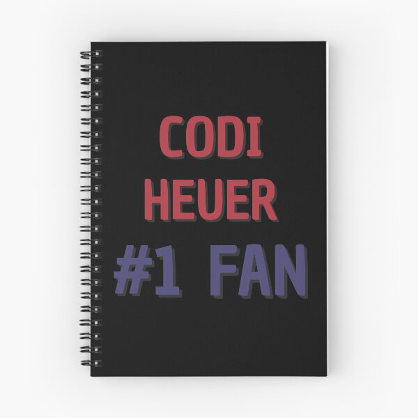 Item preview, Codi Heuer - #1 Fan designed and sold by Rybariuns.