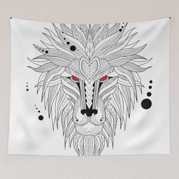 Item preview, The majestic Atlas Lion designed and sold by ⭐ANADIF DESIGN⭐.