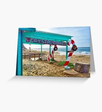 Santa's Workshop at Crystal Cove Greeting Card