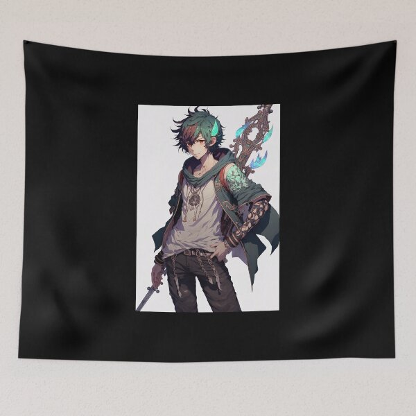 Item preview, Copia de Genshin Impact Venti Fan Art designed and sold by stickertopic.