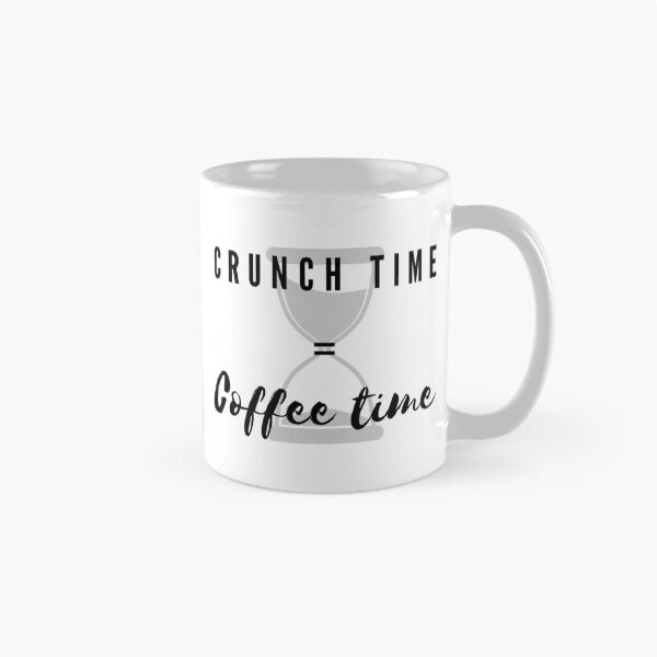 Item preview, Crunch Time = Coffee Time designed and sold by CryptoMemesRB.