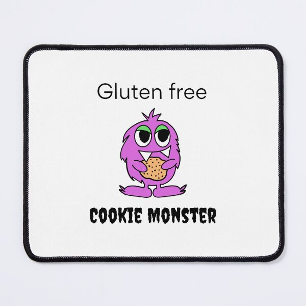 Item preview, Gluten Free Cookie Monster designed and sold by GoodMoodFood.