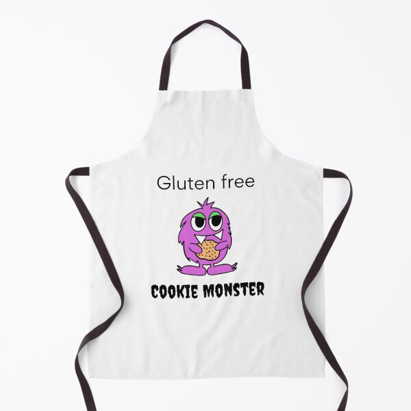 Item preview, Gluten Free Cookie Monster designed and sold by GoodMoodFood.