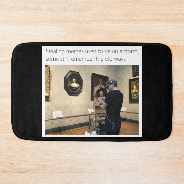 Item preview, Stealing memes used to be an artform - Thanksgiving, Christmas And Birthday Party Gift Ideas for Classic Memes Lovers and Fans designed and sold by Memeing Everything.
