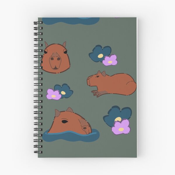 Item preview, relaxing capybaras designed and sold by AnaValpar.