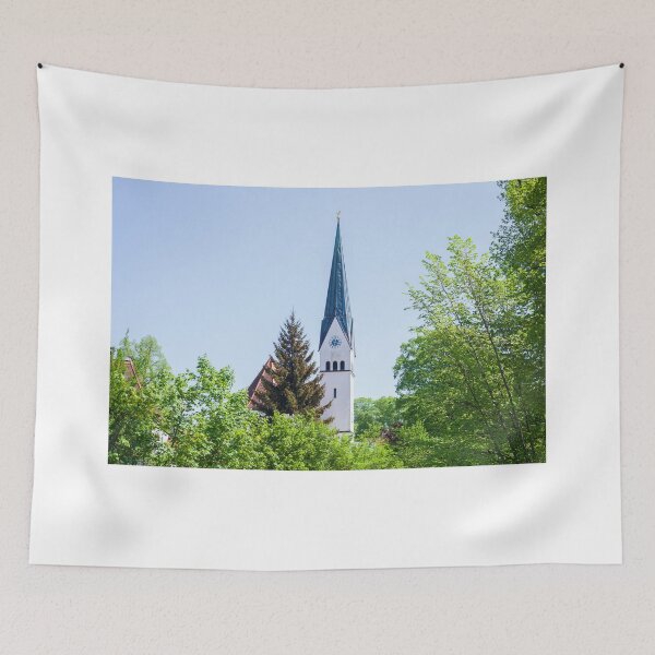 Item preview, Iglesia; Miesbach; Alta Baviera; Baviera; Alemania; Europa; primavera designed and sold by Torsten Krüger.