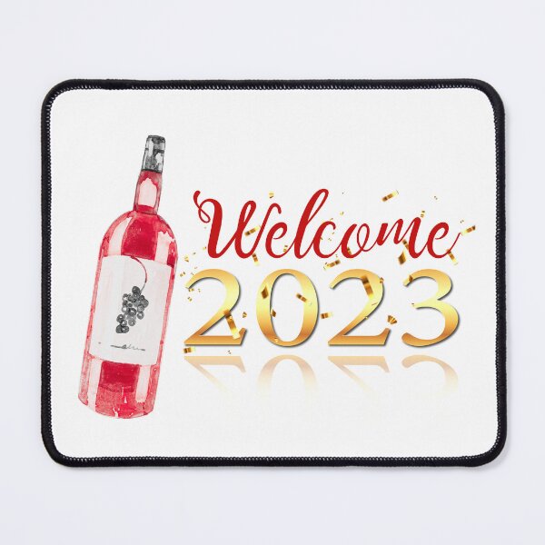 Item preview, New Year T-shirt - Happy New Year Welcome 2023 Essential T-Shirt designed and sold by angelyara.