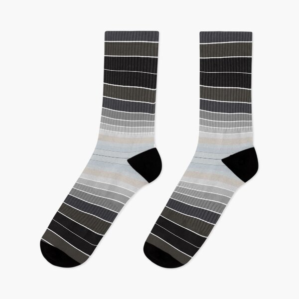 Item preview, Stripes black charcoal palette Christmas special  designed and sold by DreamKaracters.