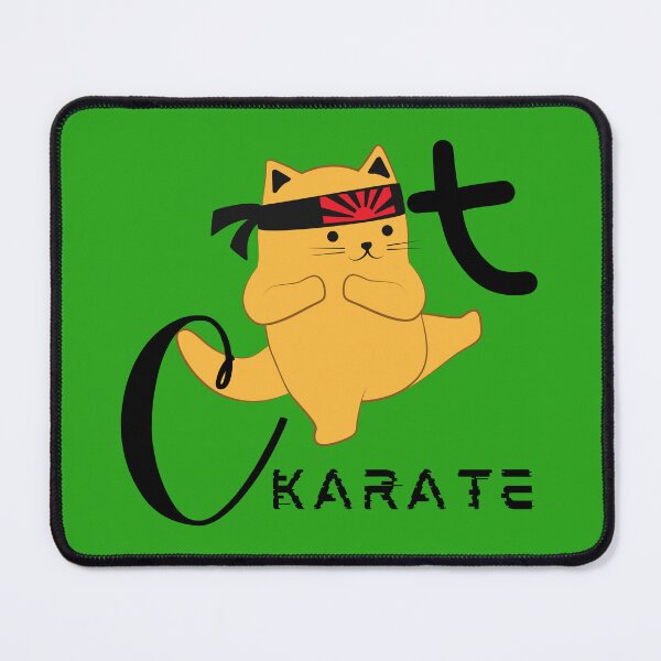 Item preview, Cute KARATE Cat designed and sold by OMdesign10.