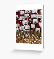 Domestic Abuser Greeting Card