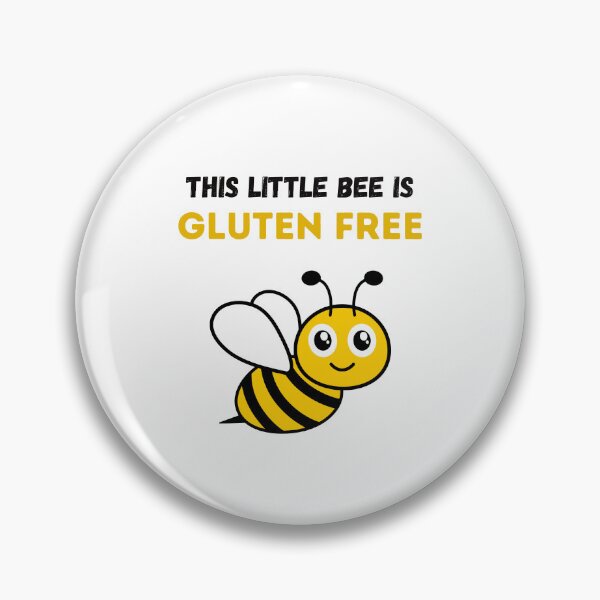 Item preview, This Little Bee is Gluten Free designed and sold by GoodMoodFood.