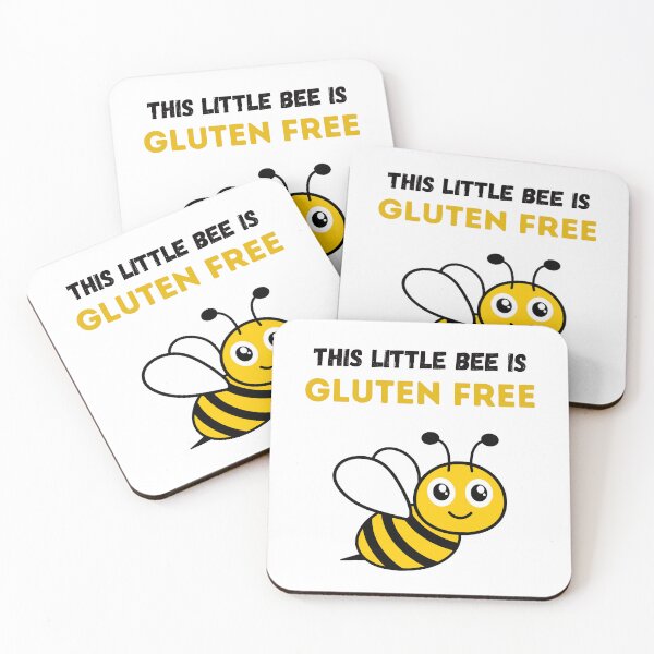 Aperçu de l'œuvre Cette petite abeille est sans gluten créée et vendue par GoodMoodFood.
