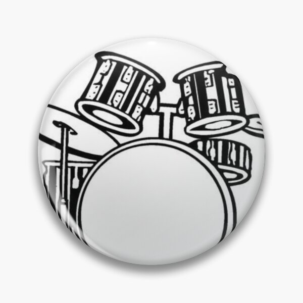 Item preview, drum set drawing designed and sold by lionjak.