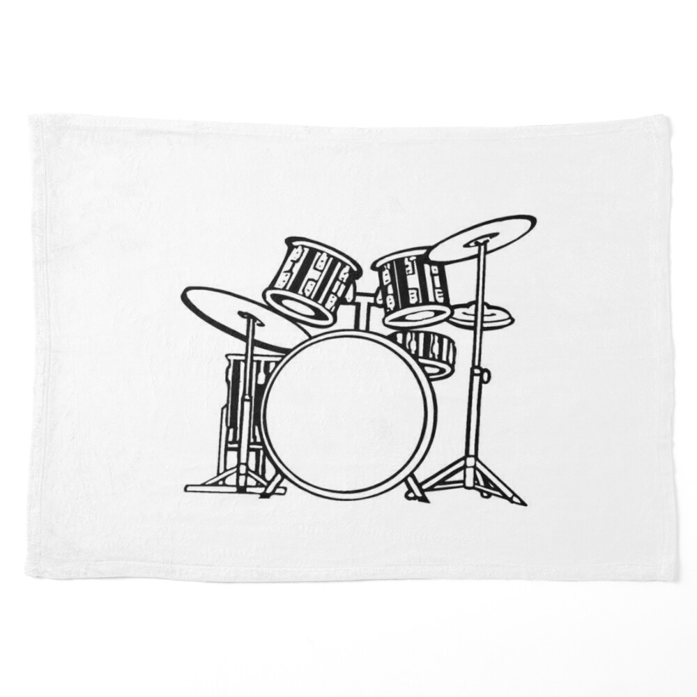 Drum Kit One Line Color Art. Continuous Line Drawing of Play, Drum,  Drumstick, Kit, Stick, Music, Performer, Song Stock Vector - Illustration  of musical, hand: 272658141