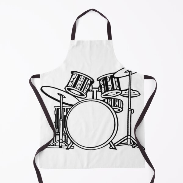 Item preview, drum set drawing designed and sold by lionjak.