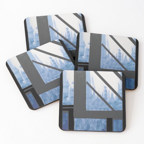 Item preview, Blue Cityscape designed and sold by BlackArtichoke.