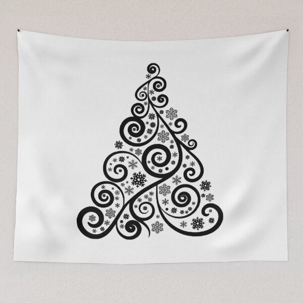 Item preview, Modern Christmas tree  designed and sold by Krissys-Art.