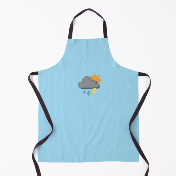 Item preview, Retro Grumpy Sunny Rain Storm Pixel Design designed and sold by 8BitTrip.