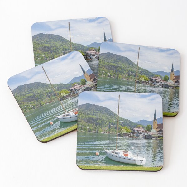 Item preview, Church with Tegernsee, Rottach-Egern, Tegernsee, Upper Bavaria designed and sold by Torsten  Krüger.