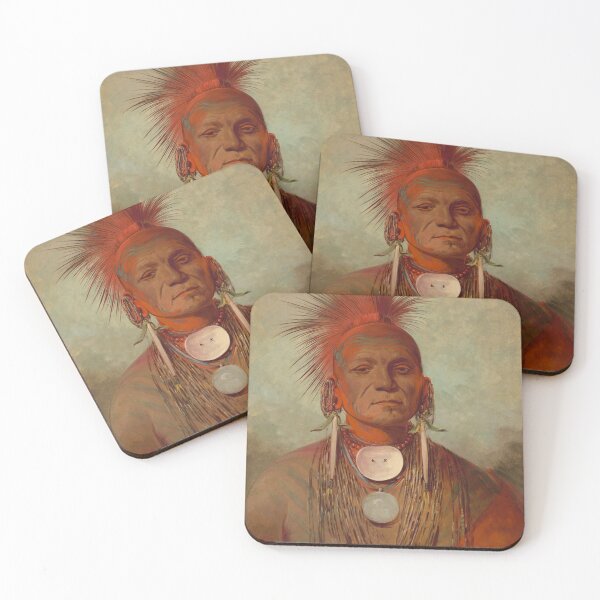 Item preview, See-non-ty-a, an Iowa Medicine Man - George Catlin designed and sold by TheGuestCat.