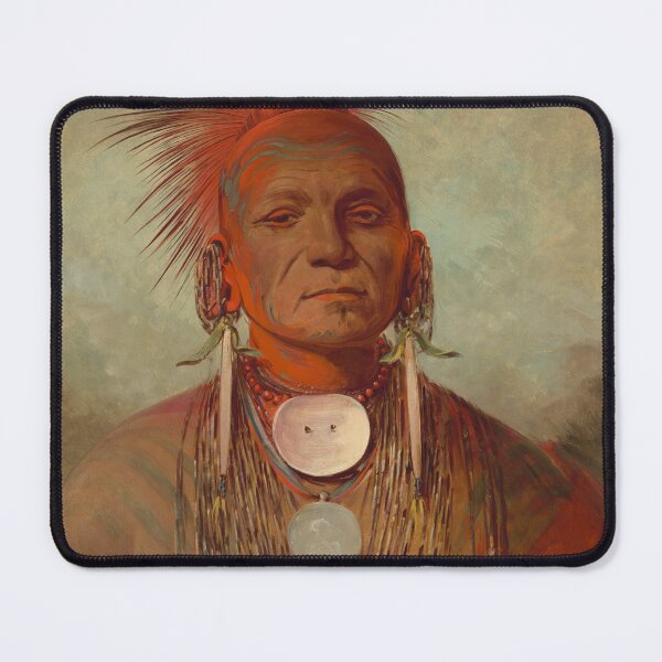 Item preview, See-non-ty-a, an Iowa Medicine Man - George Catlin designed and sold by TheGuestCat.