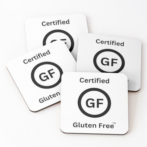 Aperçu de l'œuvre Badge sans gluten pour les coeliaques créée et vendue par GoodMoodFood.