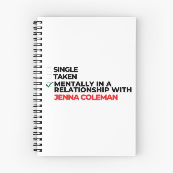 Item preview, Mentally In A Relationship With Jenna Coleman designed and sold by Itsheartshop.