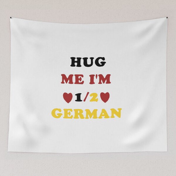 Item preview, Hug me I'm 1/2 German  designed and sold by gaiadesanctis.