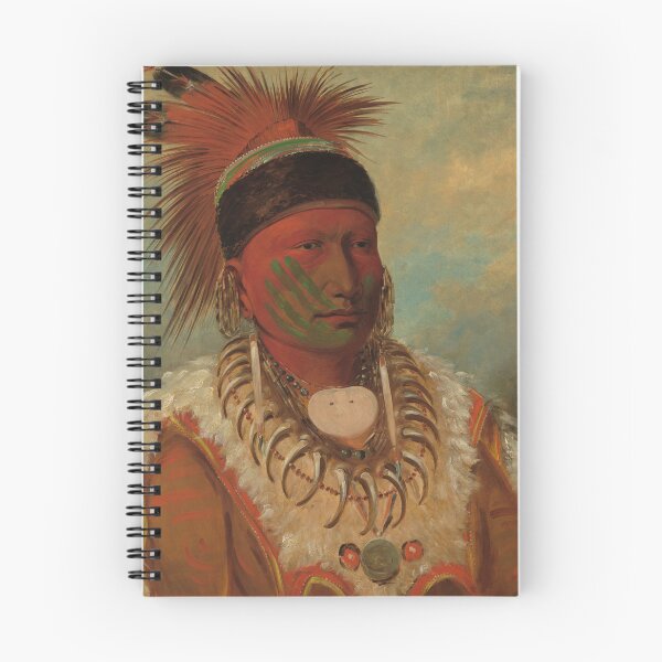 Item preview, The White Cloud, Head Chief of the Iowas - George Catlin designed and sold by TheGuestCat.