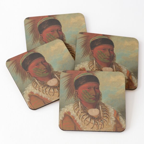 Item preview, The White Cloud, Head Chief of the Iowas - George Catlin designed and sold by TheGuestCat.