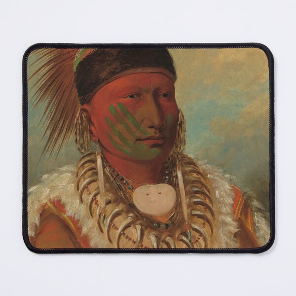Item preview, The White Cloud, Head Chief of the Iowas - George Catlin designed and sold by TheGuestCat.