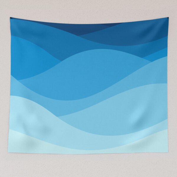Item preview, Wave Pattern Background designed and sold by PotluckPrints.