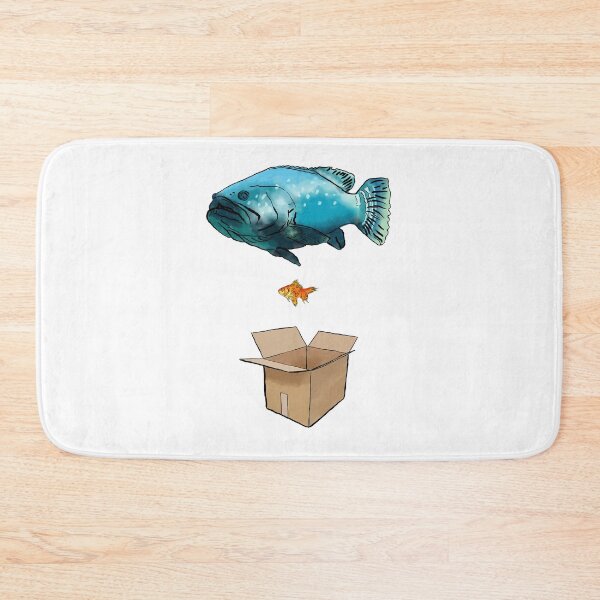 Item preview, big fish little fish cardboard box designed and sold by thehat24.