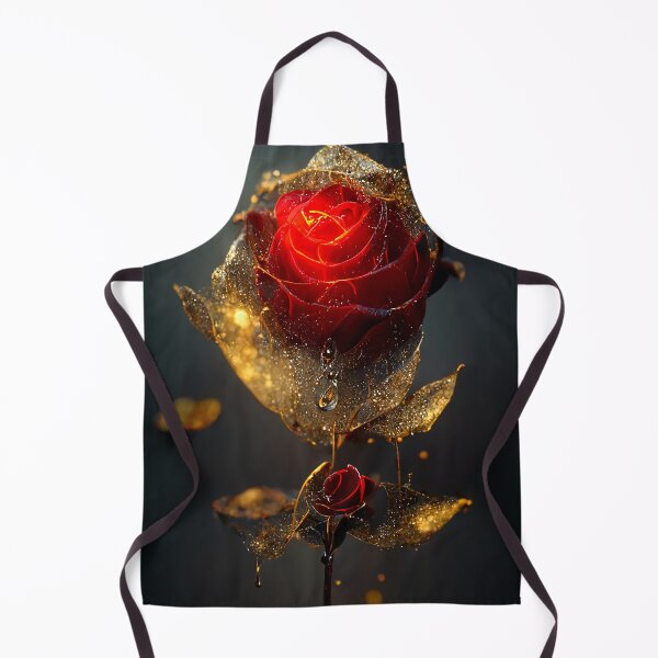Item preview, glowing red rose designed and sold by EnjoyDigitalArt.
