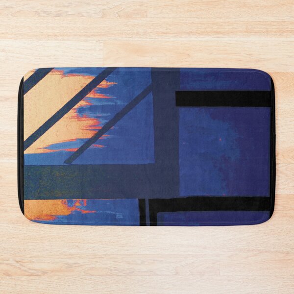 Item preview, Blue Cityscape evening designed and sold by BlackArtichoke.