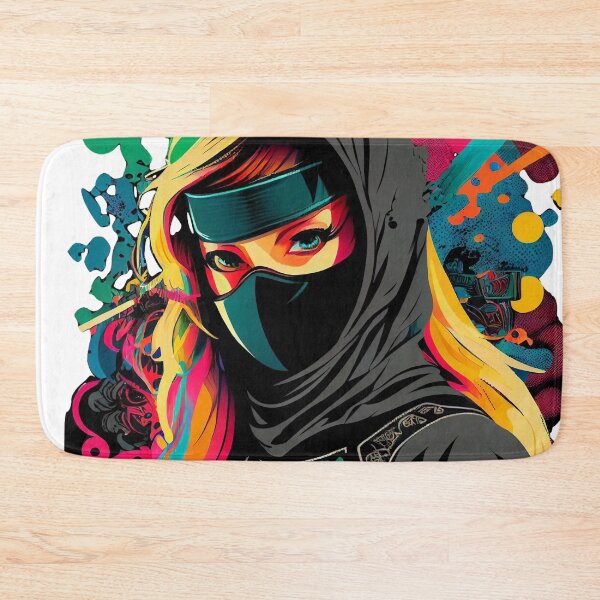 Item preview, NINJA GIRL Midjourney AI Artwork designed and sold by davidjulie.
