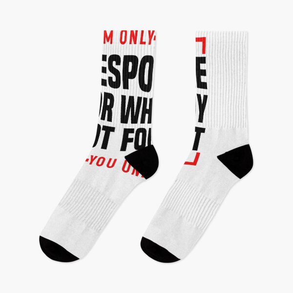 Item preview, I'm only responsible for what i say not for what you understand - Funny Saying designed and sold by Blonc-ou.