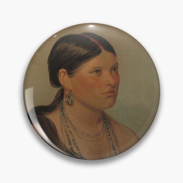 Item preview, The Female Eagle - Shawano - George Catlin designed and sold by TheGuestCat.